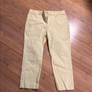 Lands' End Soft Yellow Pants
